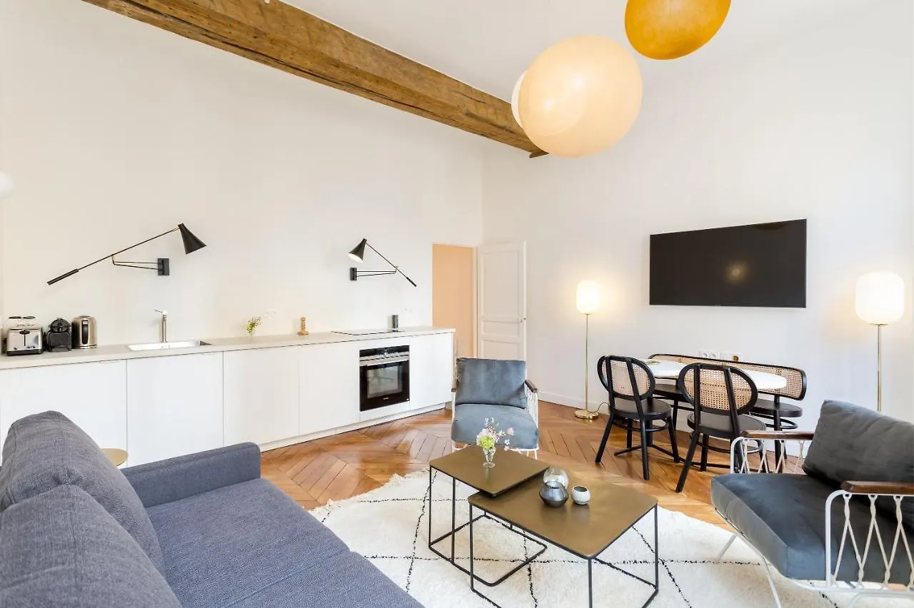 Habitat Parisien - 1br-1ba - Bourse Montorgueil * Párizs